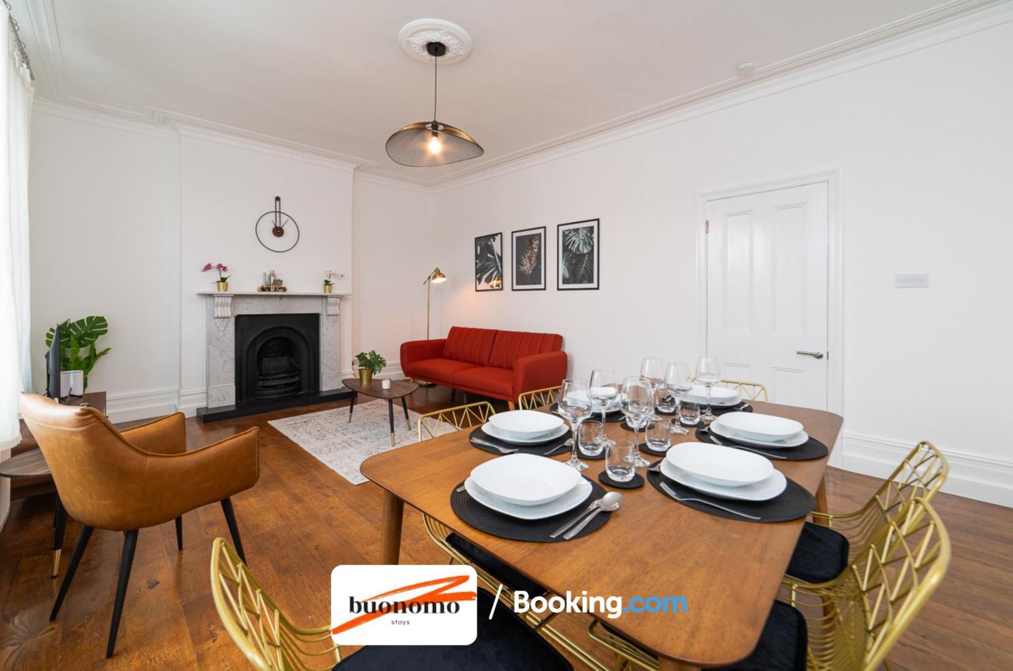 Three Bedroom At Buonomo Short Lets & Serviced Close To Wimbledon Tennis Courts * Londres